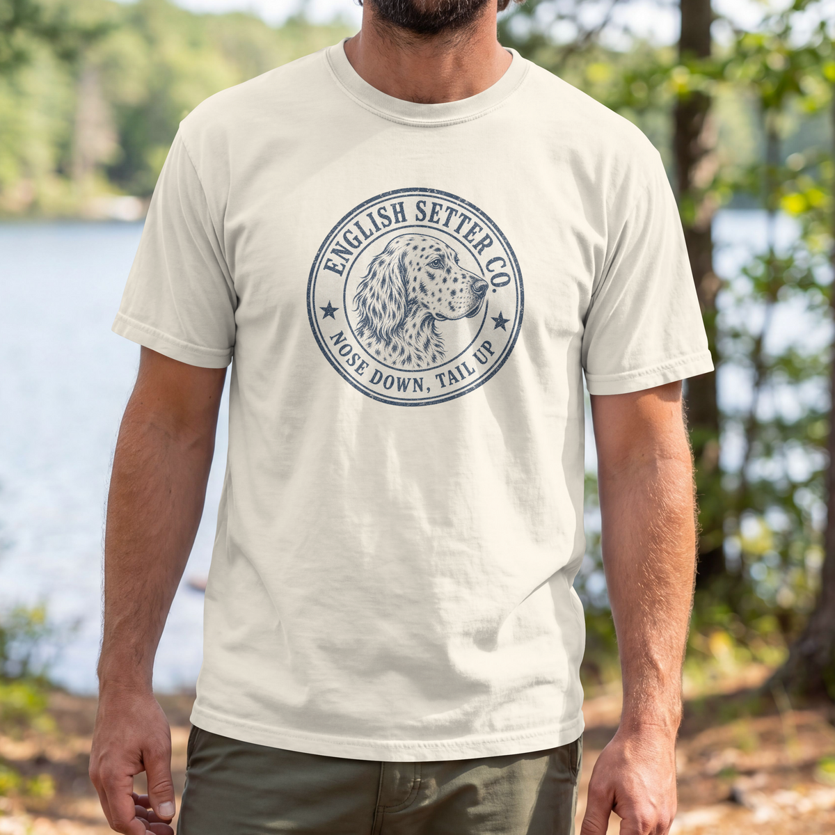 English Setter Co. Vintage Badge