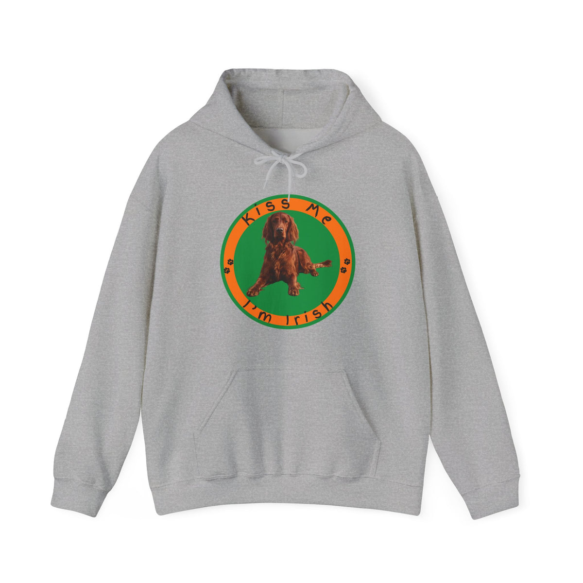Kiss Me I'm Irish | Irish Setter Hoodie