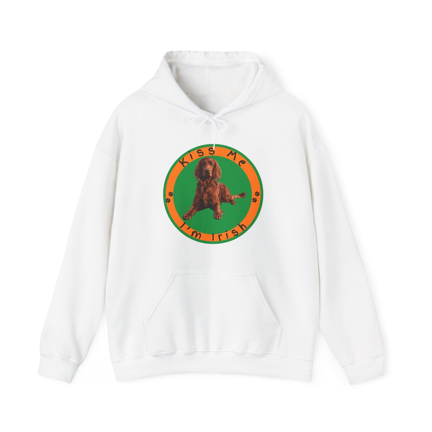 Kiss Me I'm Irish | Irish Setter Hoodie