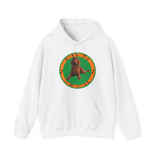 Kiss Me I'm Irish | Irish Setter Hoodie