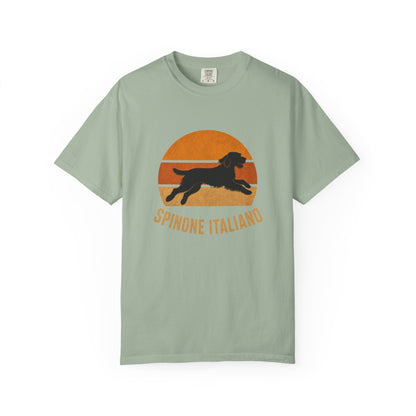 Retro Sunset Spinone Italiano