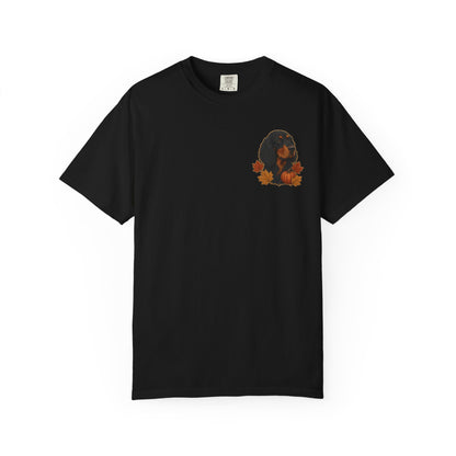 Gordon Setter Autumn Portrait