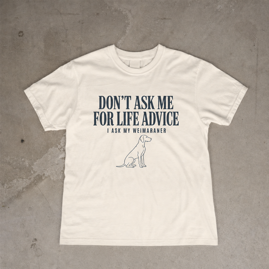 Don't Ask Me For Life Advice