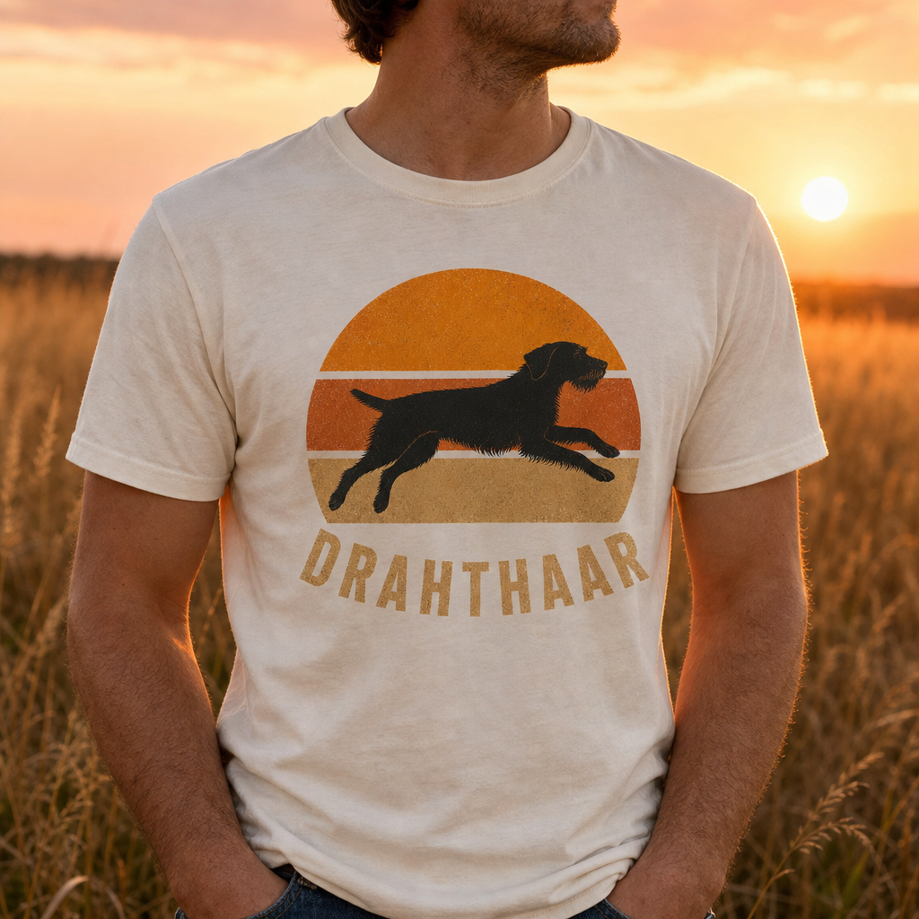 Retro Sunset Drahthaar