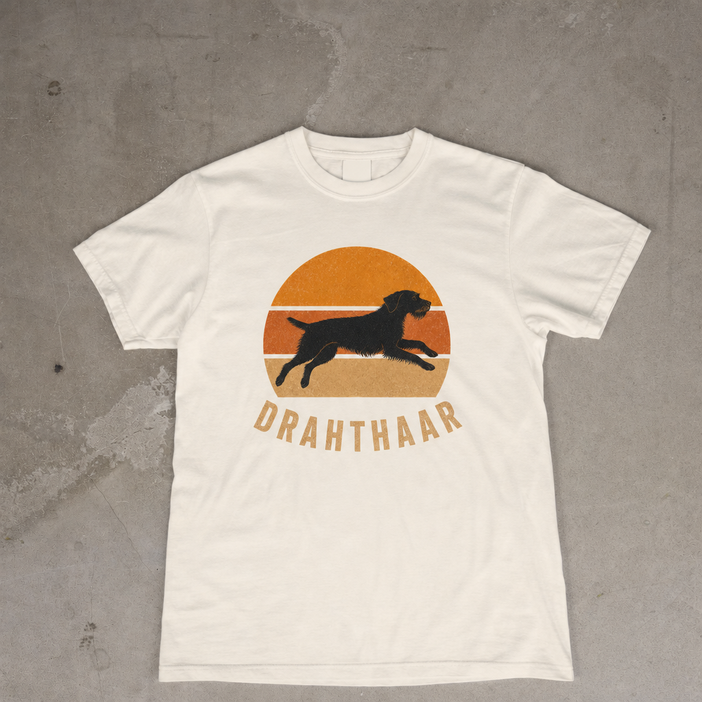 Retro Sunset Drahthaar