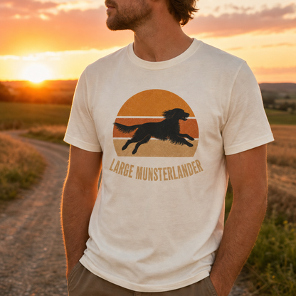 Retro Sunset Large Munsterlander