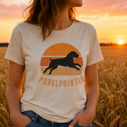 Retro Sunset Pudelpointer