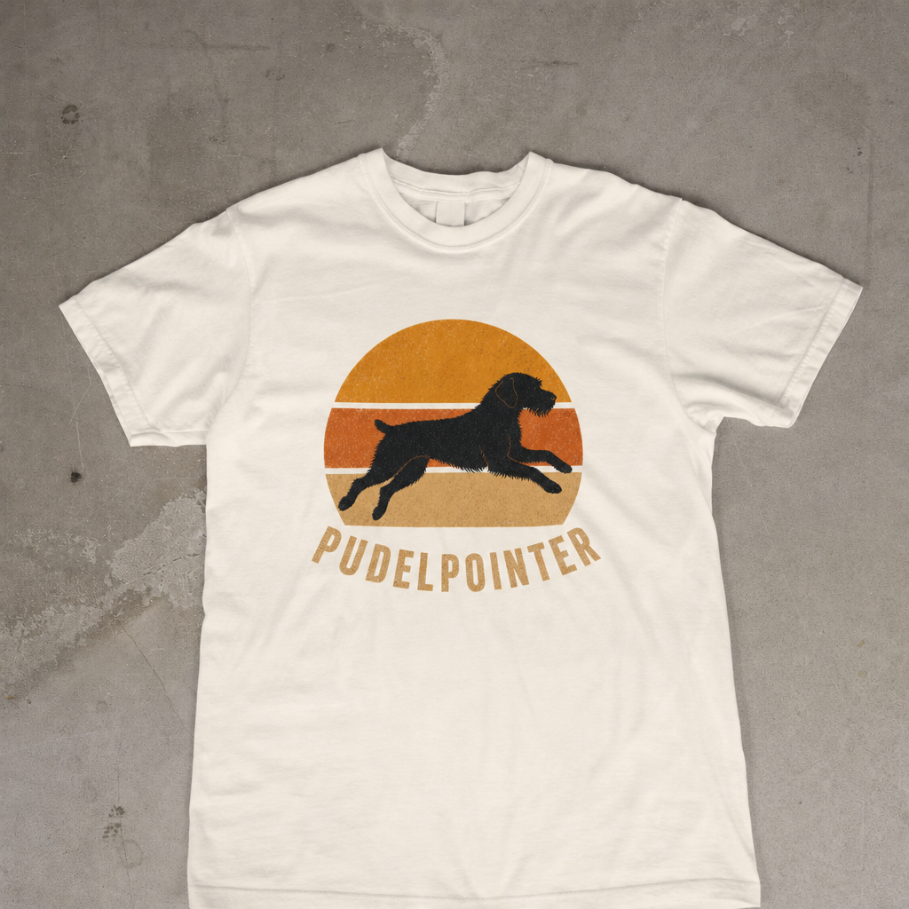 Retro Sunset Pudelpointer