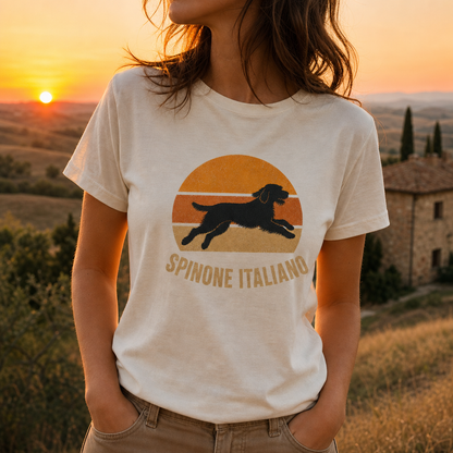 Retro Sunset Spinone Italiano