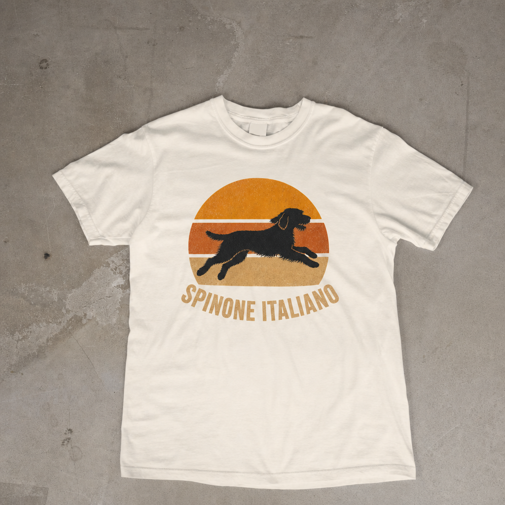 Retro Sunset Spinone Italiano
