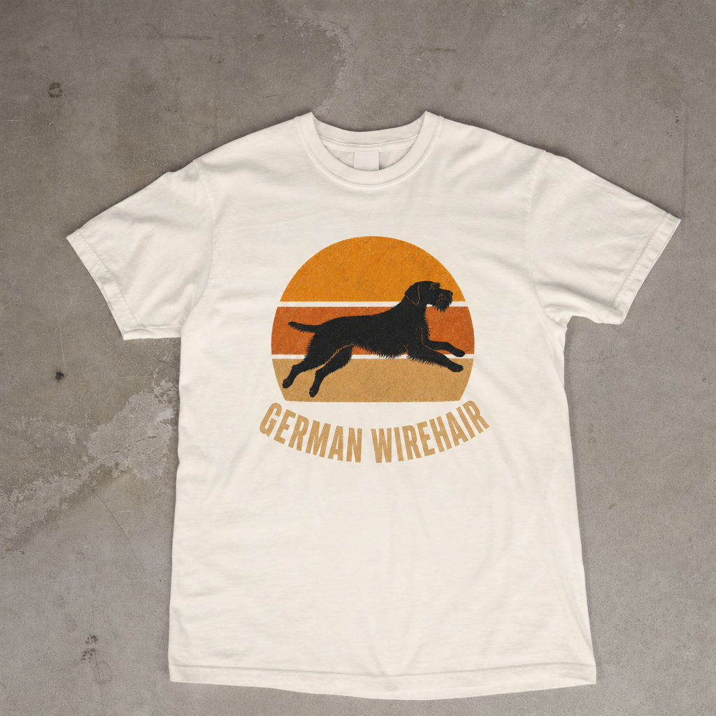 Retro Sunset German Wirehair