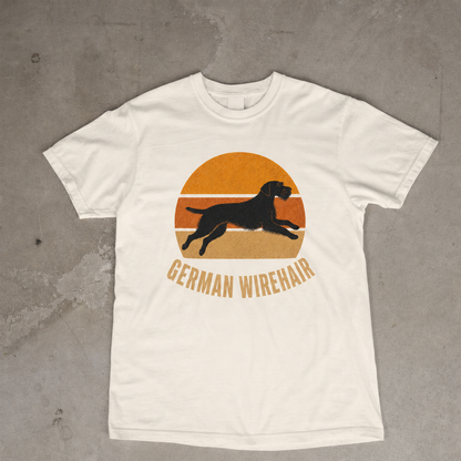 Retro Sunset German Wirehair