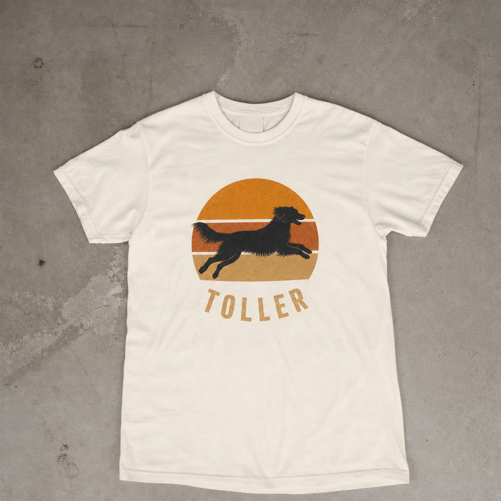 Retro Sunset Toller