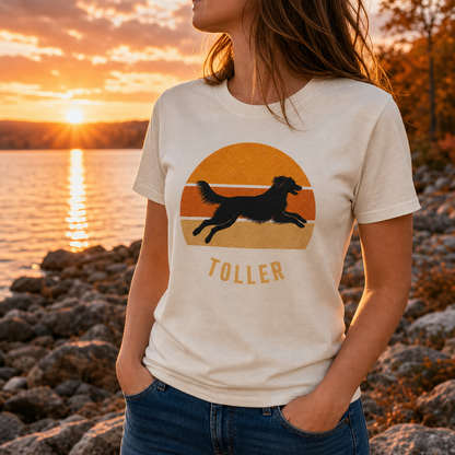Retro Sunset Toller