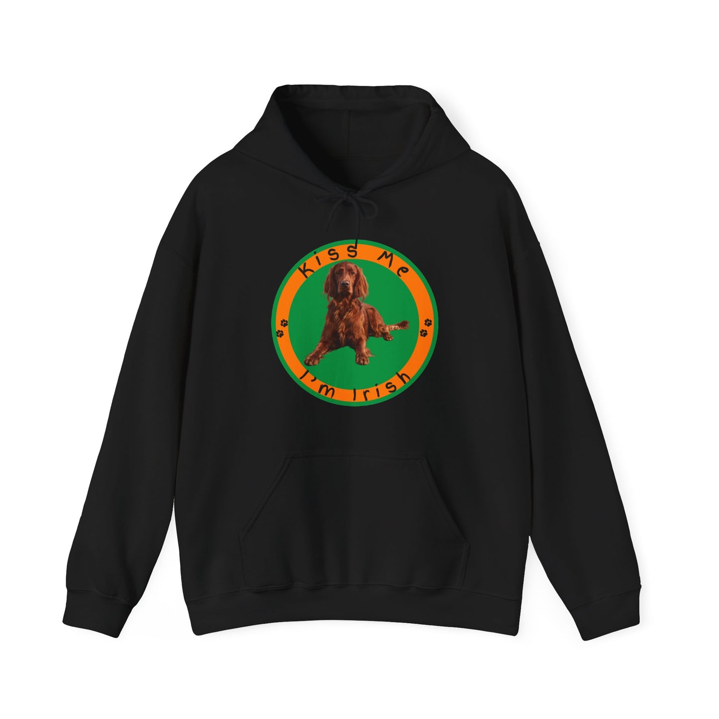 Kiss Me I'm Irish | Irish Setter Hoodie