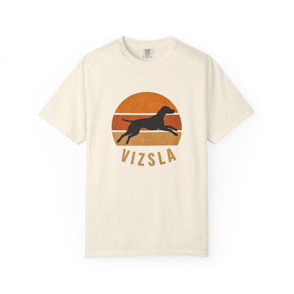 Retro Sunset Vizsla