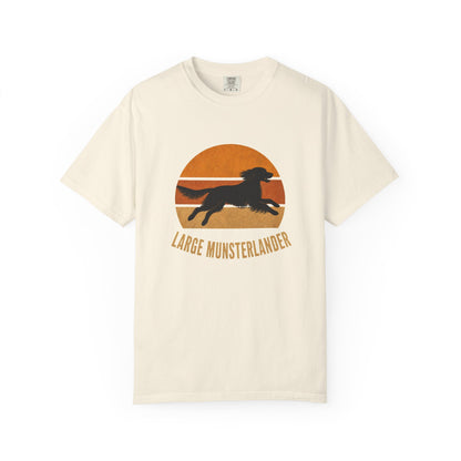 Retro Sunset Large Munsterlander