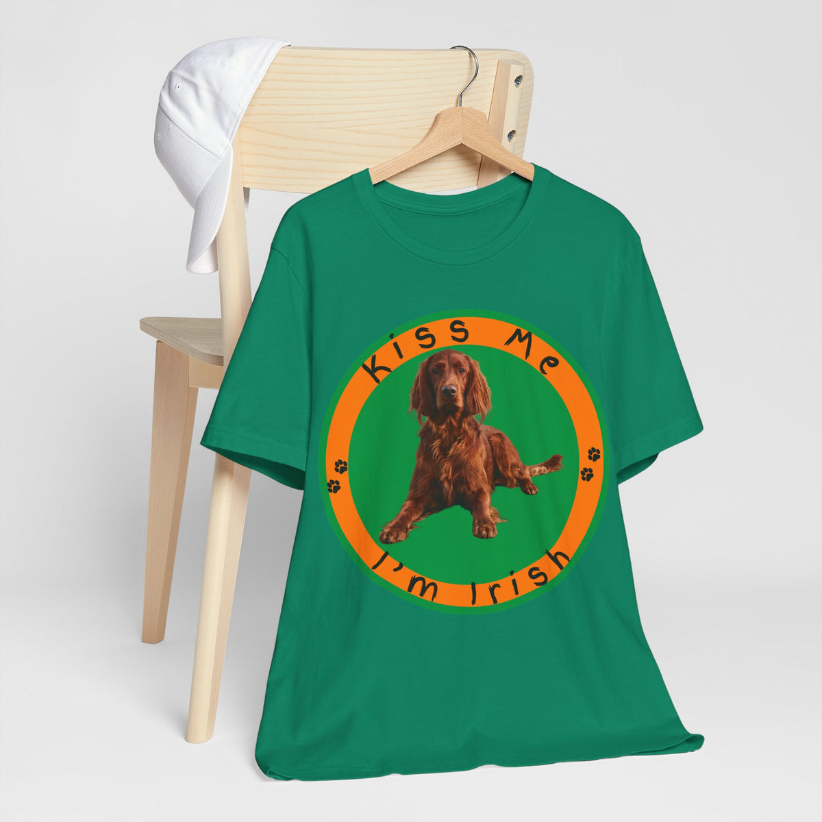 Kiss Me I'm Irish | Irish Setter Tee